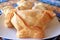 Plate of Delicious Empanadas or Chilean Savory Stuffed Pastry