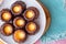 A plate of french pastries, CanelÃ©s de Bordeaux