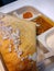 A plate of large plain DOSA