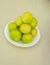 Plate Of Ripe Limes