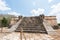 Platform of the eagles and jaguars in the Mayan city of Chichen Itza in Mexico