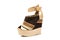 Platform heel sandal