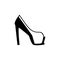 Platform high heel shoe icon