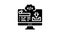 platform software glyph icon animation