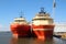 Platform Supply Vessel at Port Fourchon, Louisiana