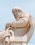 Plato, the famous ancient Greek philosopher marble statue