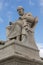 Plato statue in front of Academy of Athens, Greece