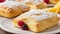 Platter of freshly baked pastries and sweets, perfect for breaking the fast