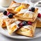 Platter of freshly baked pastries and sweets, perfect for breaking the fast