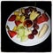 Platter with seasonal fruit