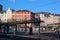 Plauen, Germany - April 21, 2023: Street view of Tunnel in central Plauen, a city in Vogtland region of Saxony in Eastern Germany