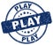 play blue stamp