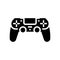 play game geek glyph icon vector illustration