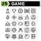 Play Game icon set include chess, game, strategy, piece, player, trophy, champion, award, cup, target, sniper, aim, shoot, car,