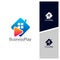 Play House logo design vector template, Icon play logo concepts