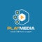 Play Media Logo , Audio and Sound Logo
