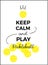 Play pickleball meme poster