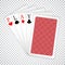 Play word aces poker hand fly and one closed playing cards suits. Winning poker hand