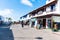 PLAYA BLANCA, SPAIN - DEC 14: Seaside promenade in Playa Blanca, the former fishermens village became a main touristic spot with