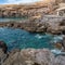 Playa de Abama with tourists and cristal clear water, Tenerife, Canary Islands