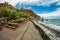 Playa De Caleta the north-eastern part of La Gomera island. Favorite vacation spot of local residents of Hermigua and Santa