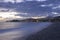 Playa De La Caletilla at sunset, Andalusia, Spain