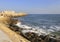 Playa de La Costilla beach in Rota town, Cadiz