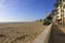 Playa de La Costilla beach in Rota town, Cadiz