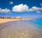 Playa de la Mata beach in Torrevieja Spain