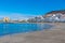 Playa de las Vistas at Tenerife, Canary islands, Spain