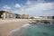 Playa de Ostende beach in Castro Urdiales. Spain