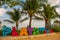 Playa del Carmen, Mexico: Open view of the huge words of Playa by the beach in Playa del Carmen, Riviera Maya, Mexico