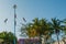 Playa del Carmen, Mexico, Riviera Maya: Dance of Los Voladores the Totonac, performing ancient ritual