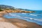 Playa del Carregador beach in Alcossebre, Spain