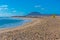 Playa del Moro at Corralejo sand dunes at Fuerteventura, Canary islands, Spain