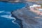 Playa del Veril at Tenerife, Canary islands, Spain