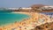 Playa Dorada beach in Playa Blanca, Lanzarote, Canary Islands