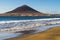 Playa el Medano with Montana Roja on background