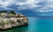 Playa Forti cliffs Curacao views