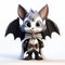Playful 3d Bat Boy: A Charming And Epic Character Design