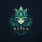 Playful and Adorable Gaming Logo: Delta Druid