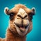 Playful Animated Camel Character In Mike Campau Style