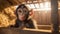 Playful Baby Chimpanzee Portraiture In Unreal Engine 5