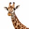 Playful Caricature Of Female Giraffe: Digital Airbrushing With Sharp Humor