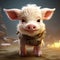 Playful Caricature: Pigs Of War Character Wallpaper In Unreal Engine 5