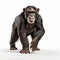 Playful And Dynamic 8k Resolution Photo Of A Chimpanzee