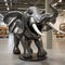 Playful Expressions: A Danish Design Elephant Statue With A Touch Of 1920s-1930s Era