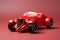 a playful glimpse into 3d printed toy cars, generative AI