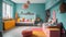 A Playful and Imaginative Children\\\'s Room Design with a Whimsical Twist