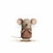 Playful Mouse In A Brown Bag Cartoon Art By Jon Klassen